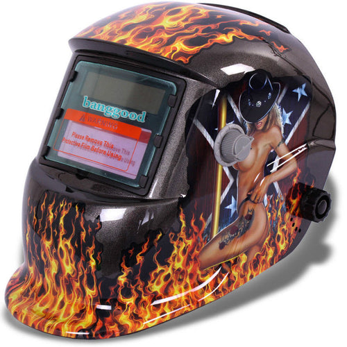 pro Solar Auto Darkening Welding Helmet Arc Tig mig certified mask grinding new