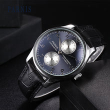 2017 New 43mm Parnis Seagull Automatic Watch Power Reserve Top Brand Mens Mechanical Watches PA767 Valentines Day Flash Deal