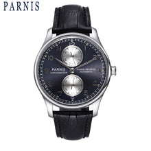 2017 New 43mm Parnis Seagull Automatic Watch Power Reserve Top Brand Mens Mechanical Watches PA767 Valentines Day Flash Deal